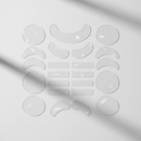 adesivo de silicone rugas, adesivo facial reutilizável, patch para rugas rosto, linhas de expressão testa, adesivo dormir rosto, skin care silicone, adesivo anti rugas, muy bela original, cuidados com a pele, adesivo lavável hipoalergênico