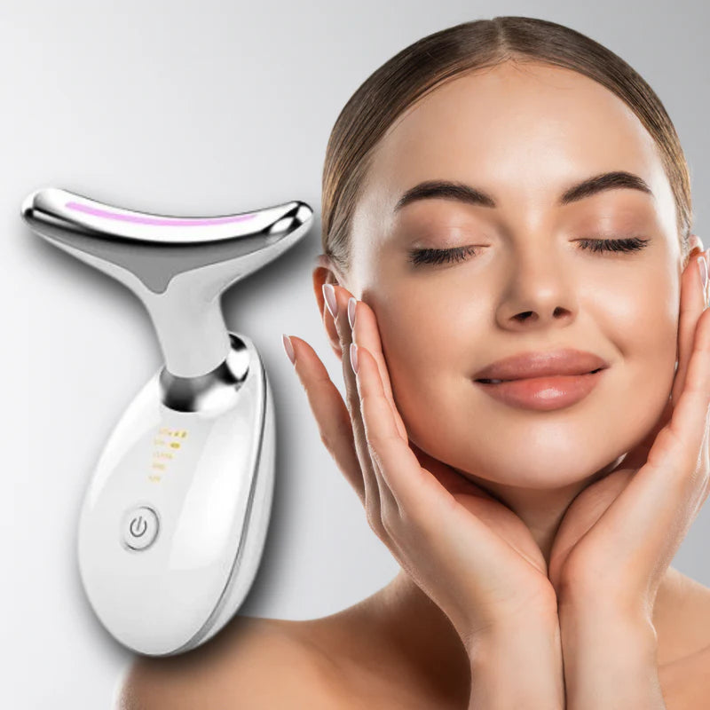 Rejuvenescedor Facial Com Terapia Térmica e Estimulação Muscular