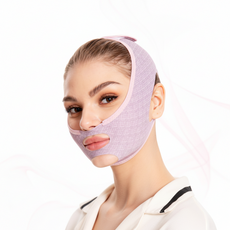 máscara vface, máscara lifting facial, máscara antirrugas, máscara reafirmante rosto, lifting facial em casa, máscara v line, máscara contra flacidez, cuidados com a pele, rejuvenescimento facial, máscara beleza feminina