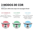 Mini Massageador com Aquecimento e Vibração