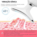Mini Massageador com Aquecimento e Vibração