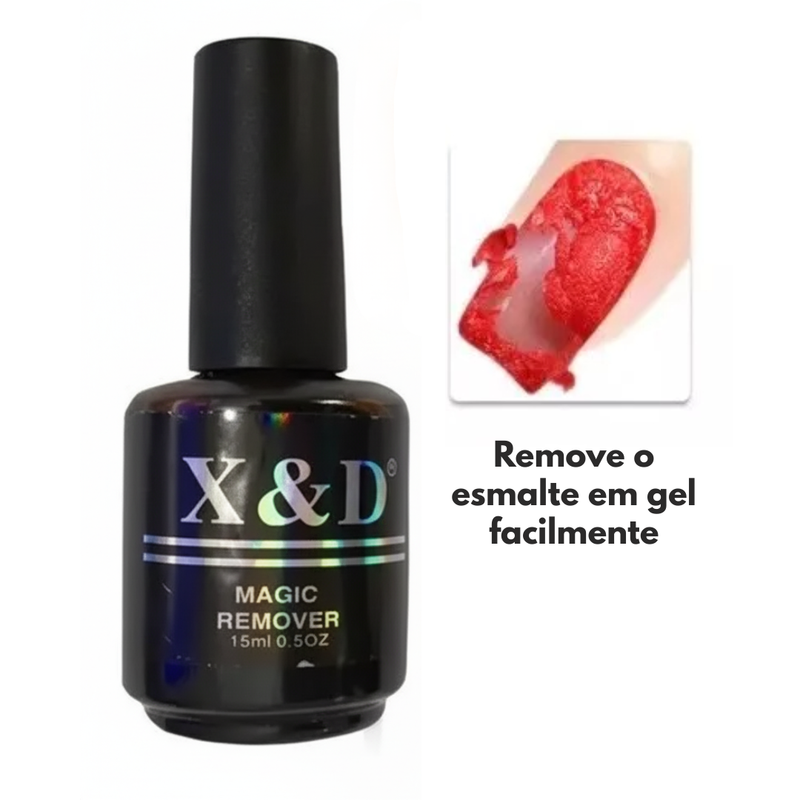 Removedor de Esmalte em Gel X&D 15ml