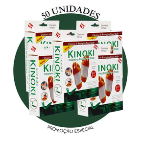 Kit Adesivo Para Os Pés Eliminador de Toxinas