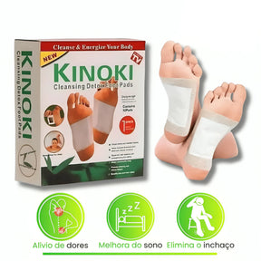 Kit Adesivo Para Os Pés Eliminador de Toxinas
