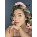 kit cetim anti frizz touca cetim + modelador sem calor curling rod + fronha