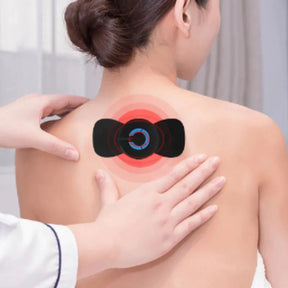Kit com 2 Mini Massageadores Elétricos Portáteis – Alívio para Dores no Pescoço e Corpo