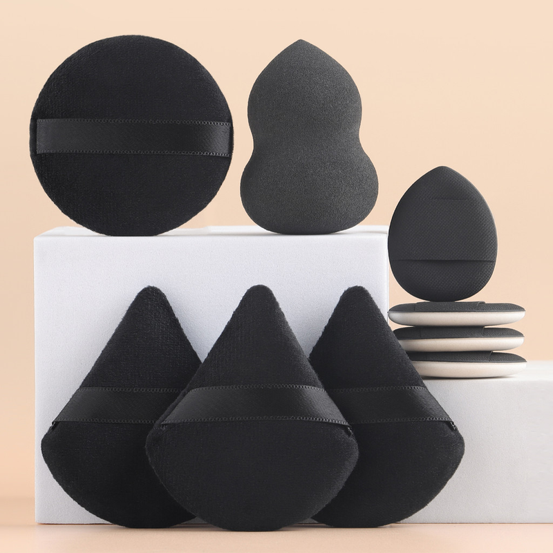 kit esponjas maquiagem, esponja de maquiagem, puff de pó facial, esponja beauty blender, kit maquiagem profissional, esponja molhada e seca, aplicador de base, acessório de maquiagem, conjunto de esponjas, puff facial maquiagem