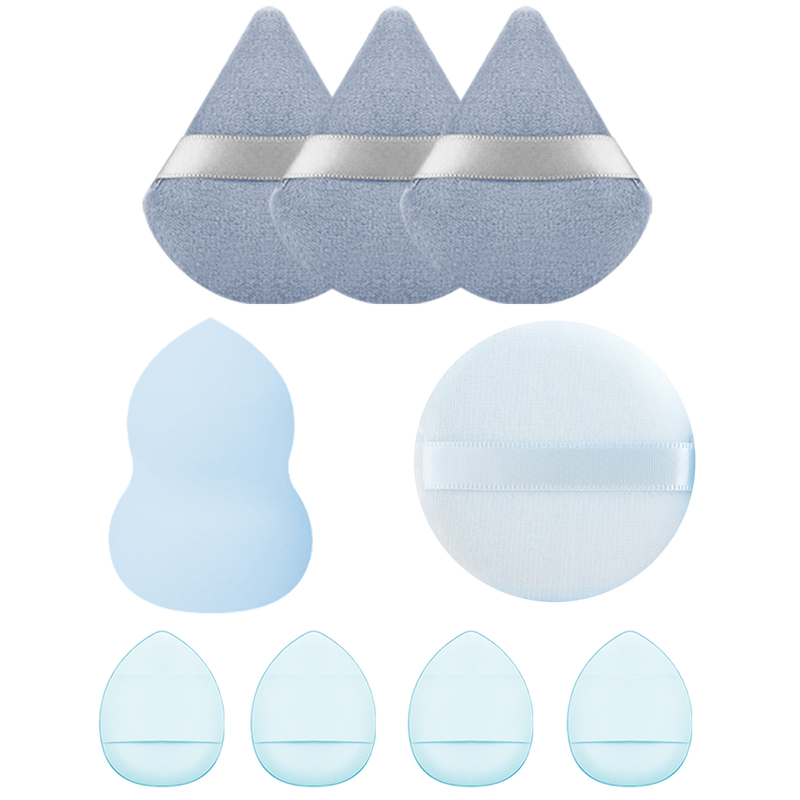 kit esponjas maquiagem, esponja de maquiagem, puff de pó facial, esponja beauty blender, kit maquiagem profissional, esponja molhada e seca, aplicador de base, acessório de maquiagem, conjunto de esponjas, puff facial maquiagem
