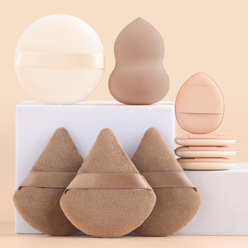 kit esponjas maquiagem, esponja de maquiagem, puff de pó facial, esponja beauty blender, kit maquiagem profissional, esponja molhada e seca, aplicador de base, acessório de maquiagem, conjunto de esponjas, puff facial maquiagem